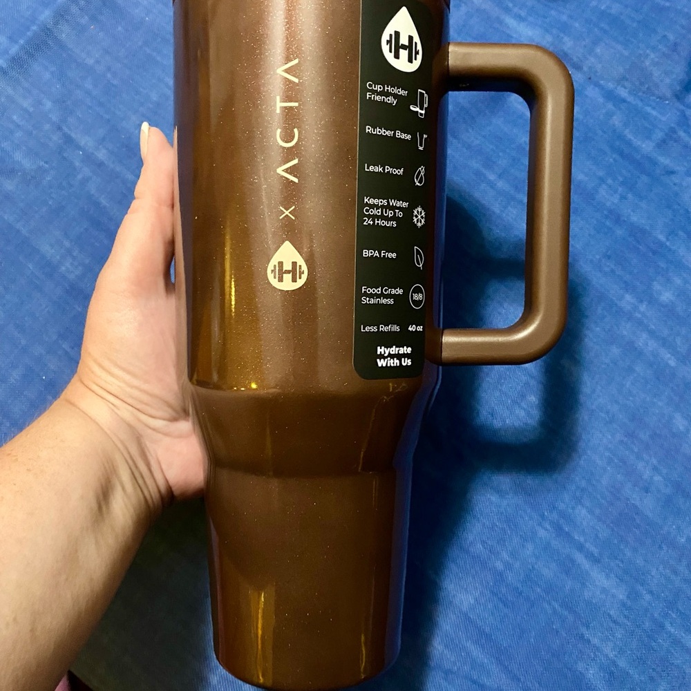 Hydrojug + ACTA Jorry Chocolate Glaze Traveler Tumbler